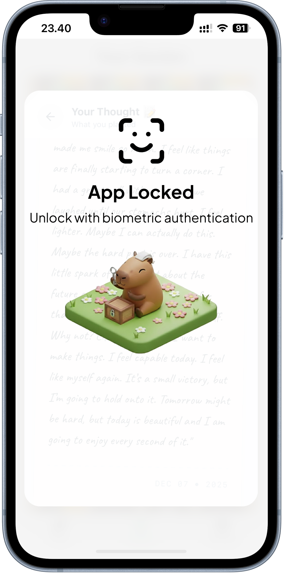 Your thoughts stay yours