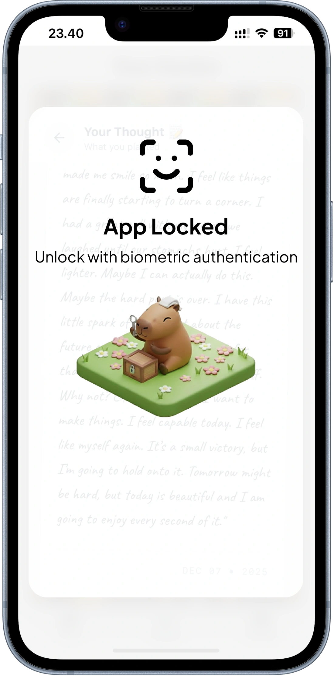 Your thoughts stay yours